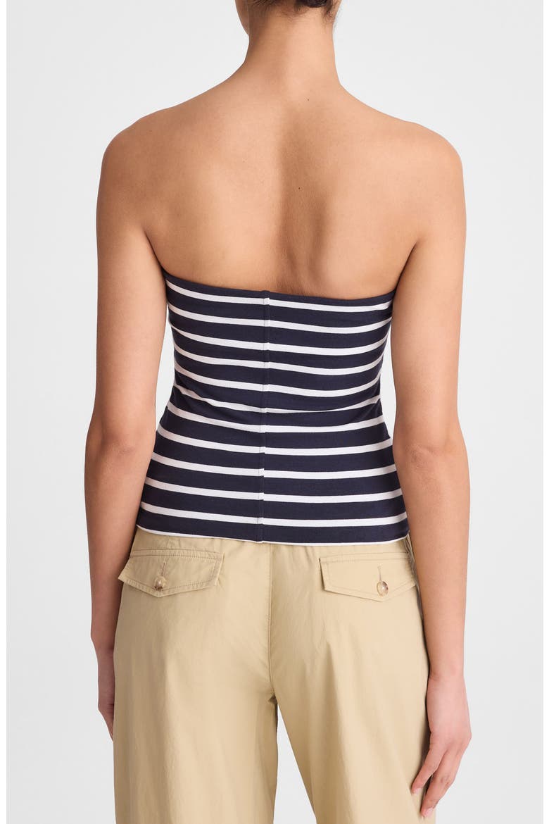Knit Tube Top, Alternate, color, NAVY