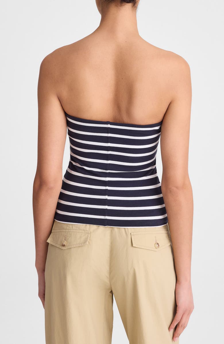 Madewell Knit Tube Top, Alternate, color, Navy