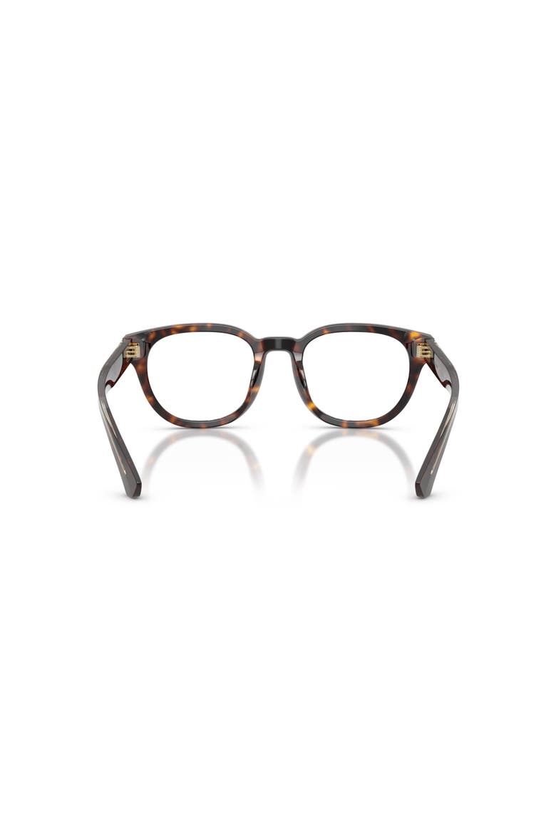 49mm Round optical glasses, Alternate, color, Brown