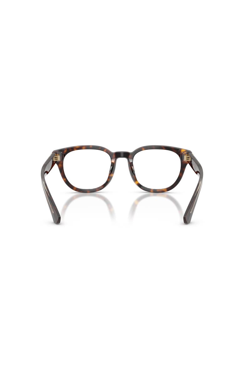 Burberry 51mm Round optical glasses, Alternate, color, Brown