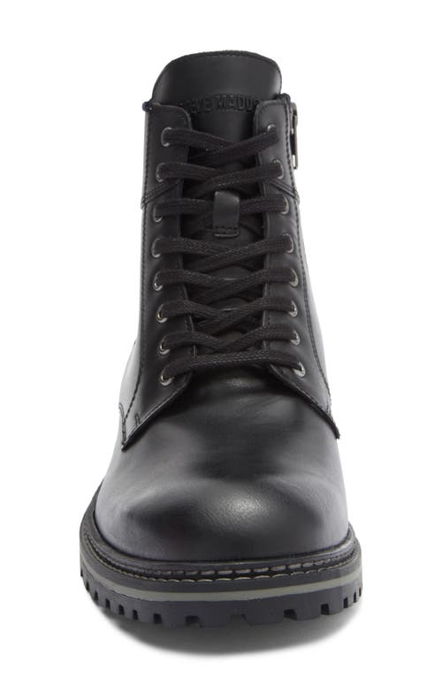 Steve Madden Scotch Lug Sole Boot In Black