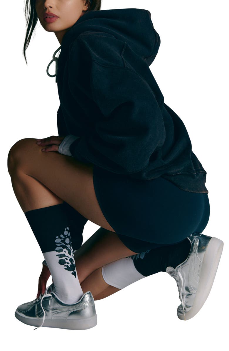 Free People FP Movement Buti Logo Colorblock Athletic Socks, Alternate, color,