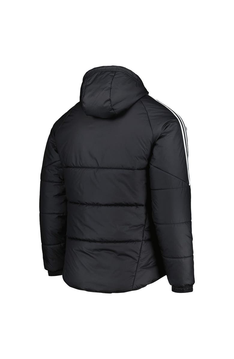 adidas Men's adidas Black Real Salt Lake Winter Raglan Full-Zip Hoodie Jacket, Alternate, color,