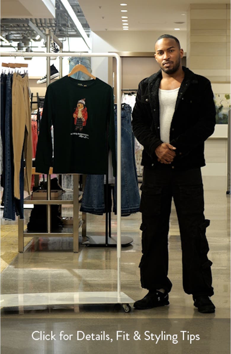 Kids' Long Sleeve Jersey Graphic T-Shirt, sales video thumbnail