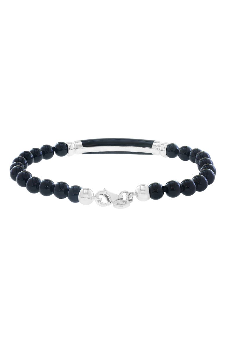 EFFY Men's Onyx Beaded Bracelet, Alternate, color, Black