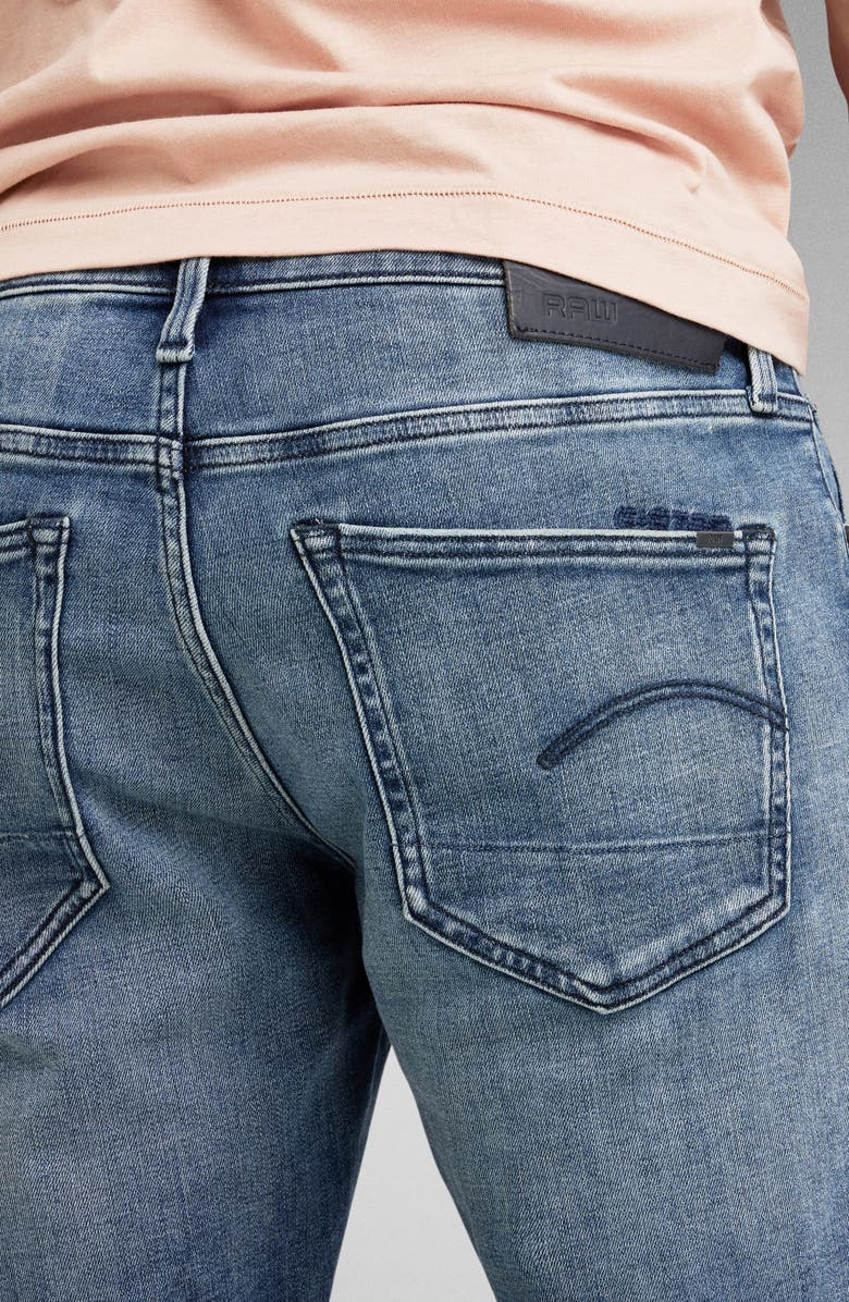 G-STAR 3301 Slim Fit Denim Shorts, Alternate, color, 