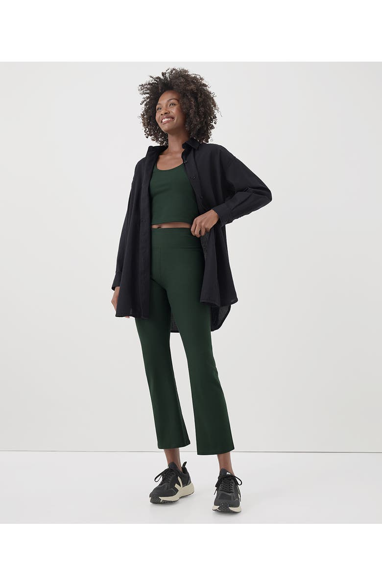 Pact On the Go-To Bootcut Legging, Alternate, color, Midnight Blue