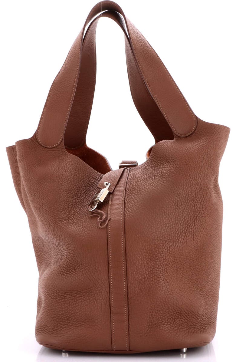 Pre-Owned Hermes Picotin Lock Bag Clemence TGM, Main, color,