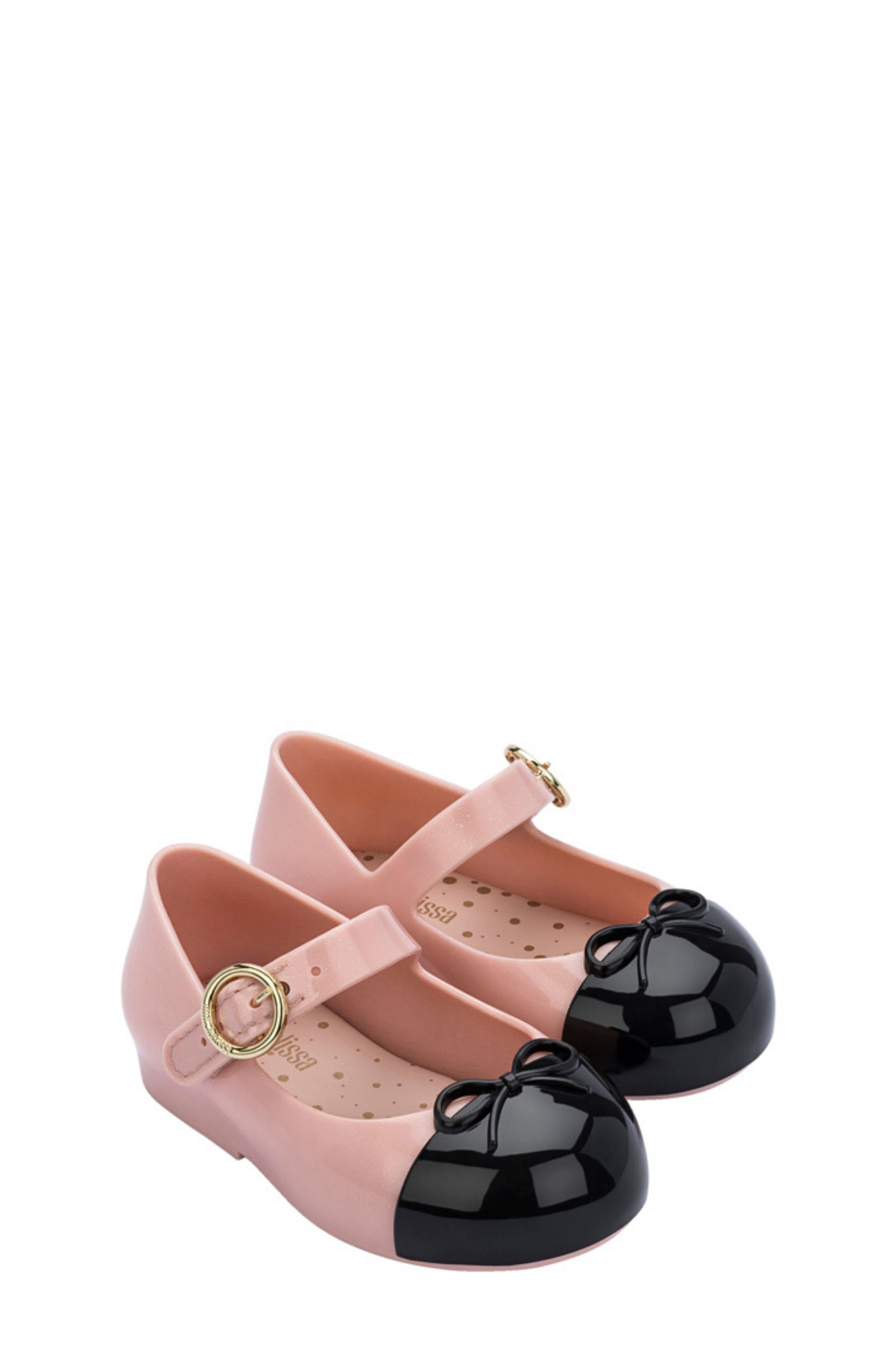 Sweet Love Flat, Main, color, GLITTER ROSE/ BLACK