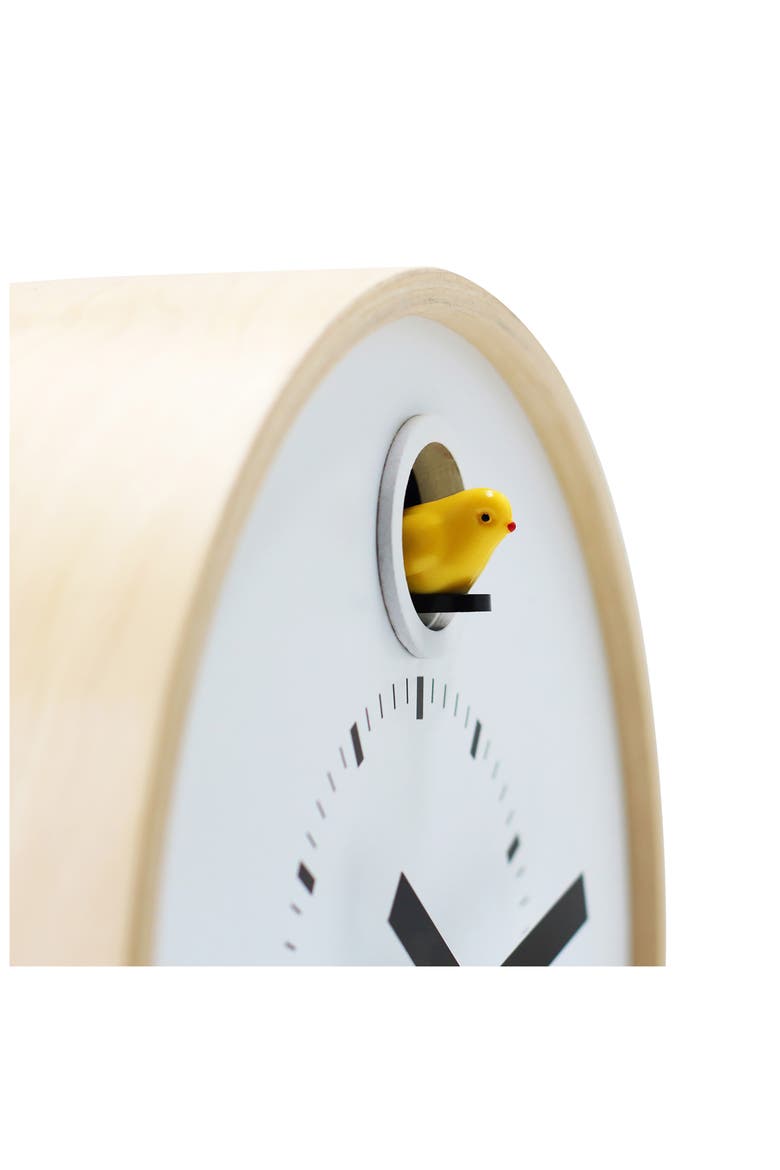 Dot Cuckoo Clock, Alternate, color, WHITE