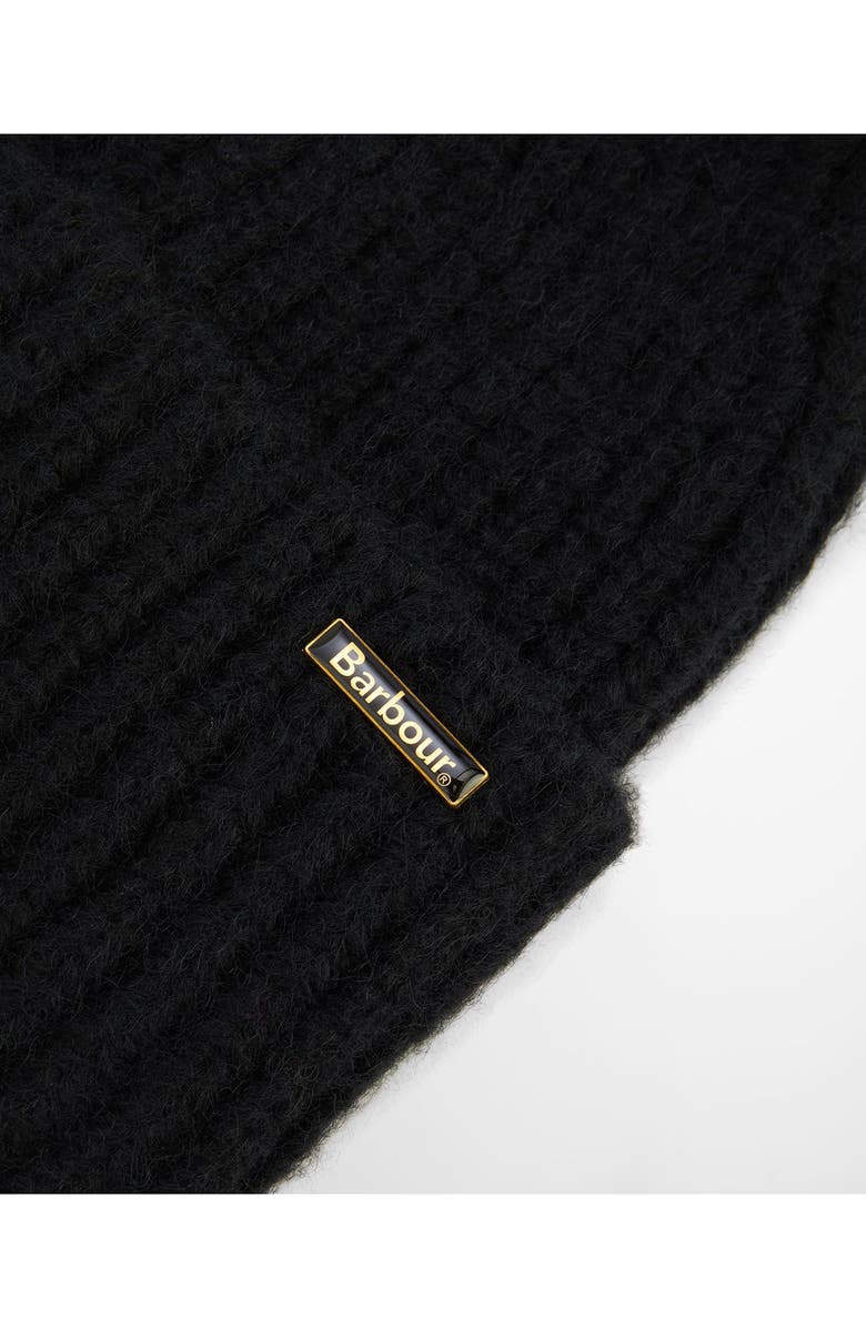 Barbour Meryl Cuff Beanie, Alternate, color, Black