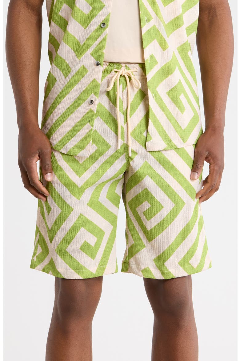 Drawstring Shorts, Main, color, LIGHT OLIVE