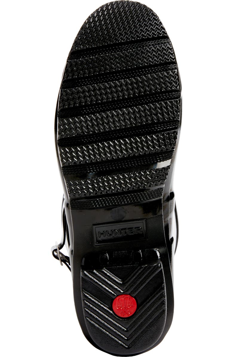 Hunter Original Tour Short Gloss Packable Rain Boot, Alternate, color,