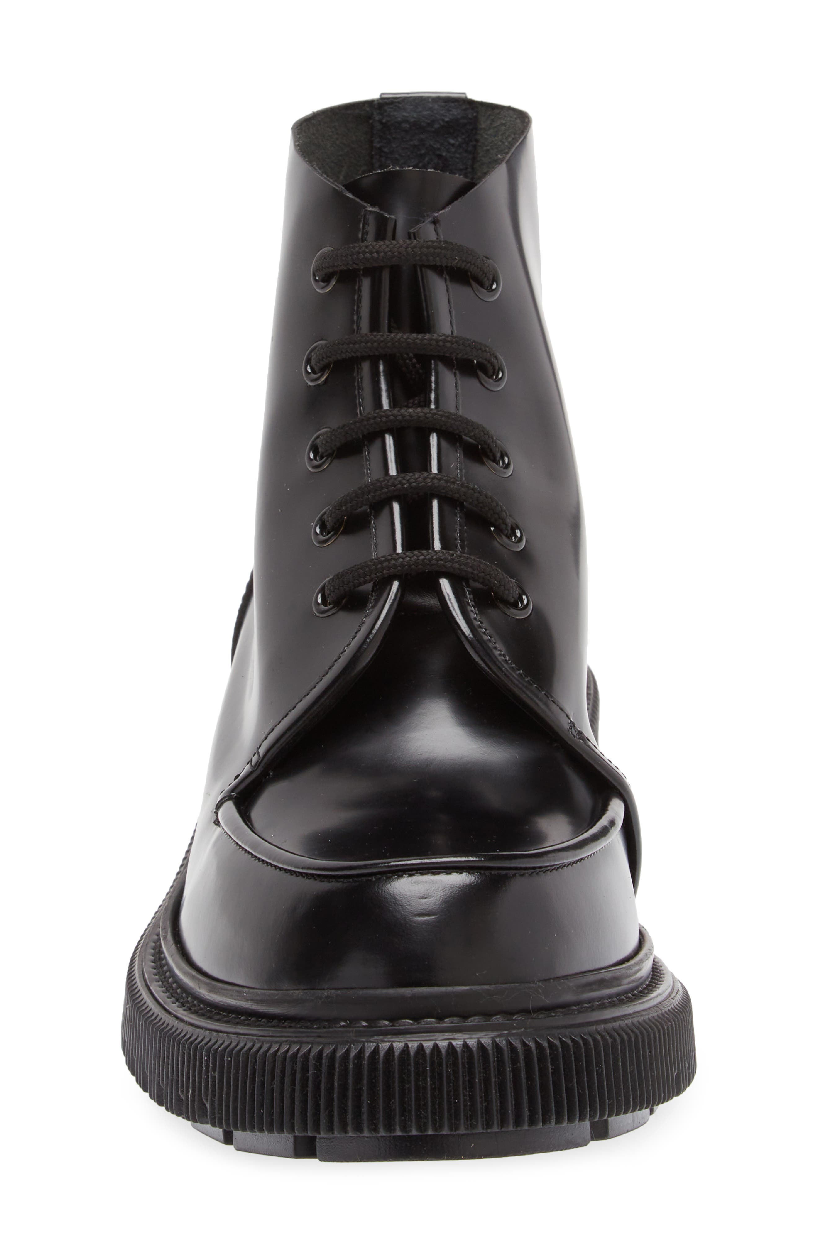 Adieu Creeper Sole Lace-Up Boot, Alternate, color, Black