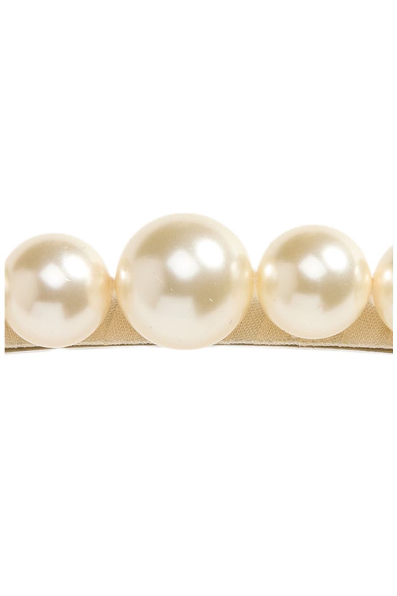 Perline Barrette, Alternate, color, PEARL
