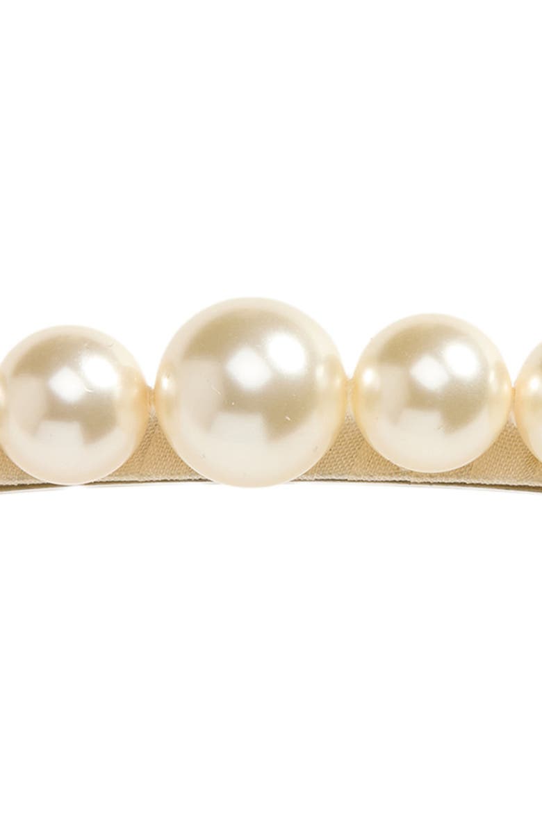 Jennifer Behr Perline Barrette, Alternate, color, Pearl