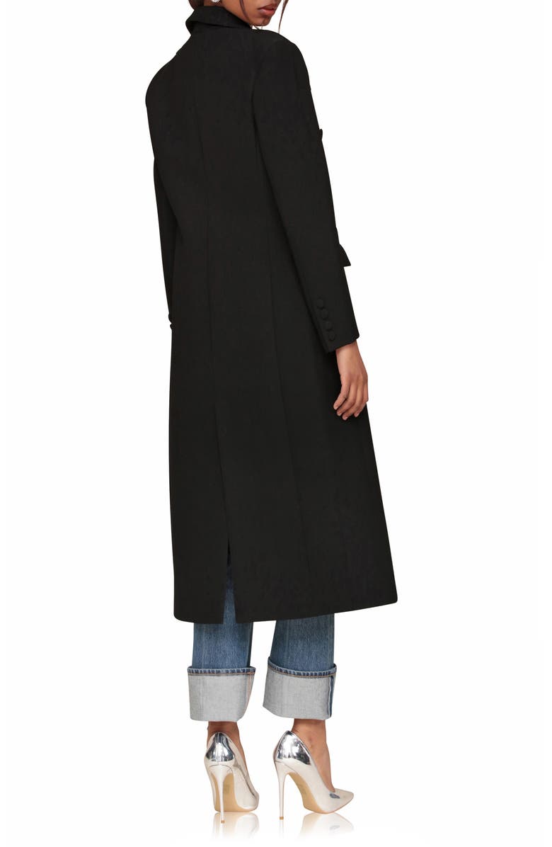 Avec Les Filles Tuxedo Hourglass Tailored Coat, Alternate, color, 
