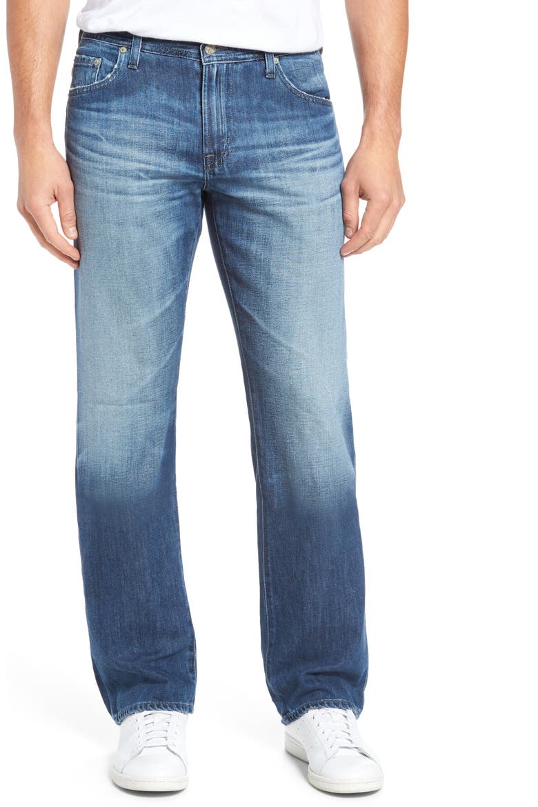Protégé Relaxed Fit Jeans, Main, color, 15 YEARS FORGERY