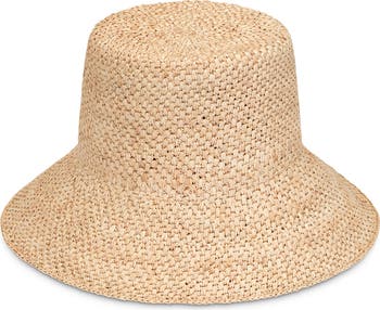 ★追跡&関税込【Lack of Color】Reef Bucket - Pineapple Reef Bucket - Straw Bucket Hat in Natural | Lack of Color [US]