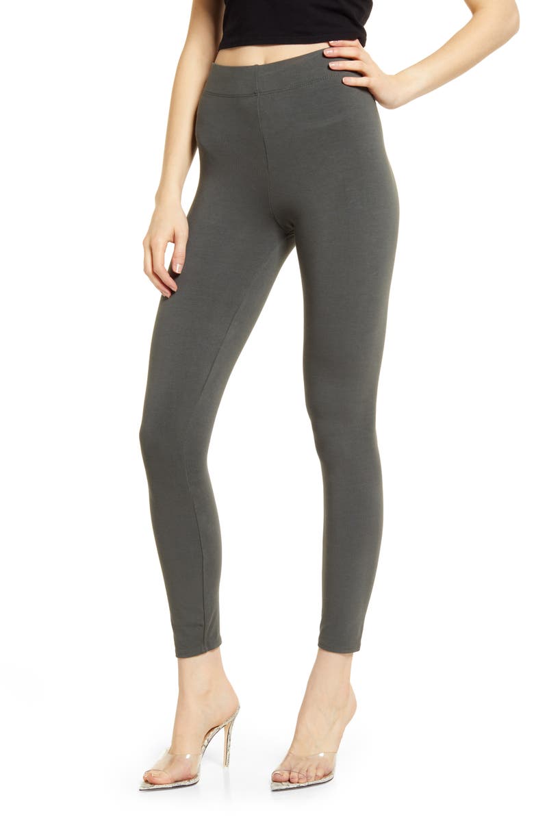 Good American Essential Leggings, Main, color,