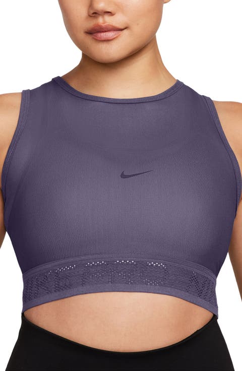 Pro Mesh Crop Tank