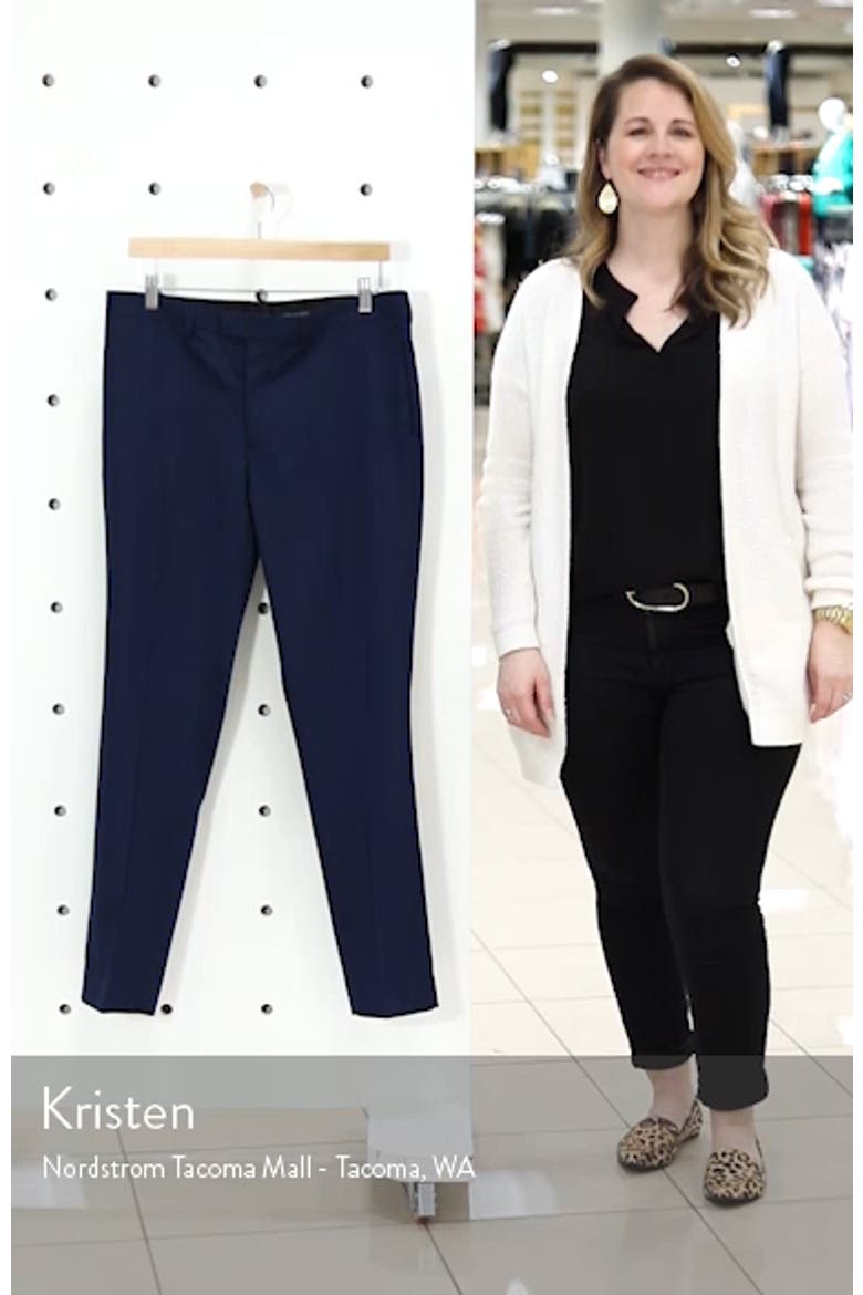 Skinny Fit Suit Pants video