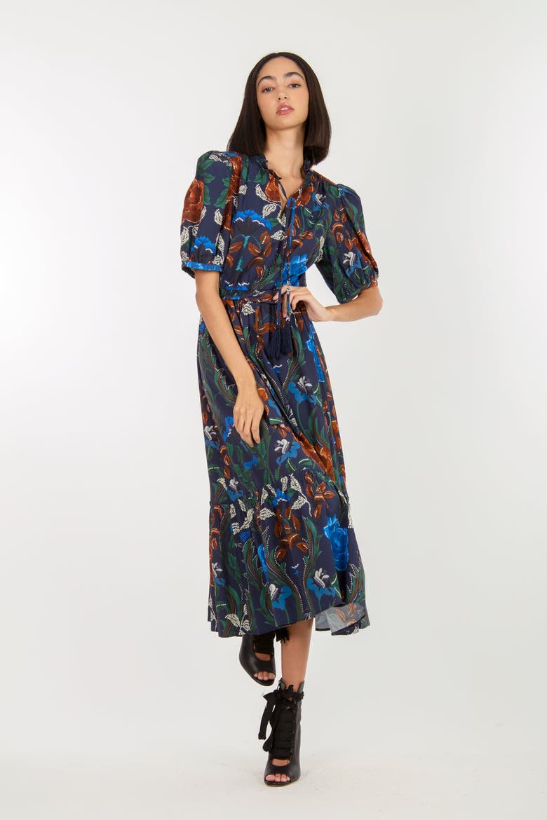 Britt Dress, Alternate, color, Mixed Foliage