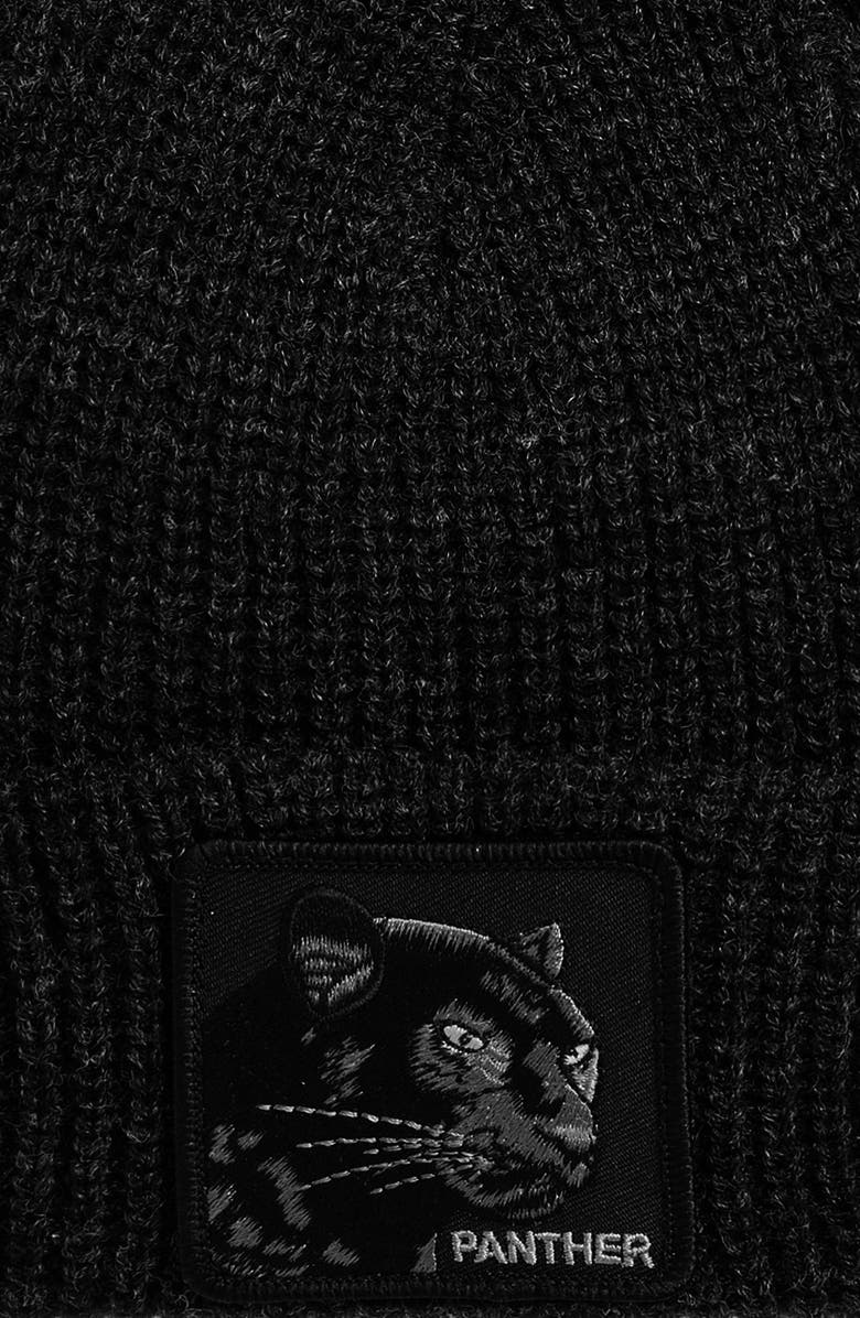 Goorin Bros. The Panther Beanie, Alternate, color, Void