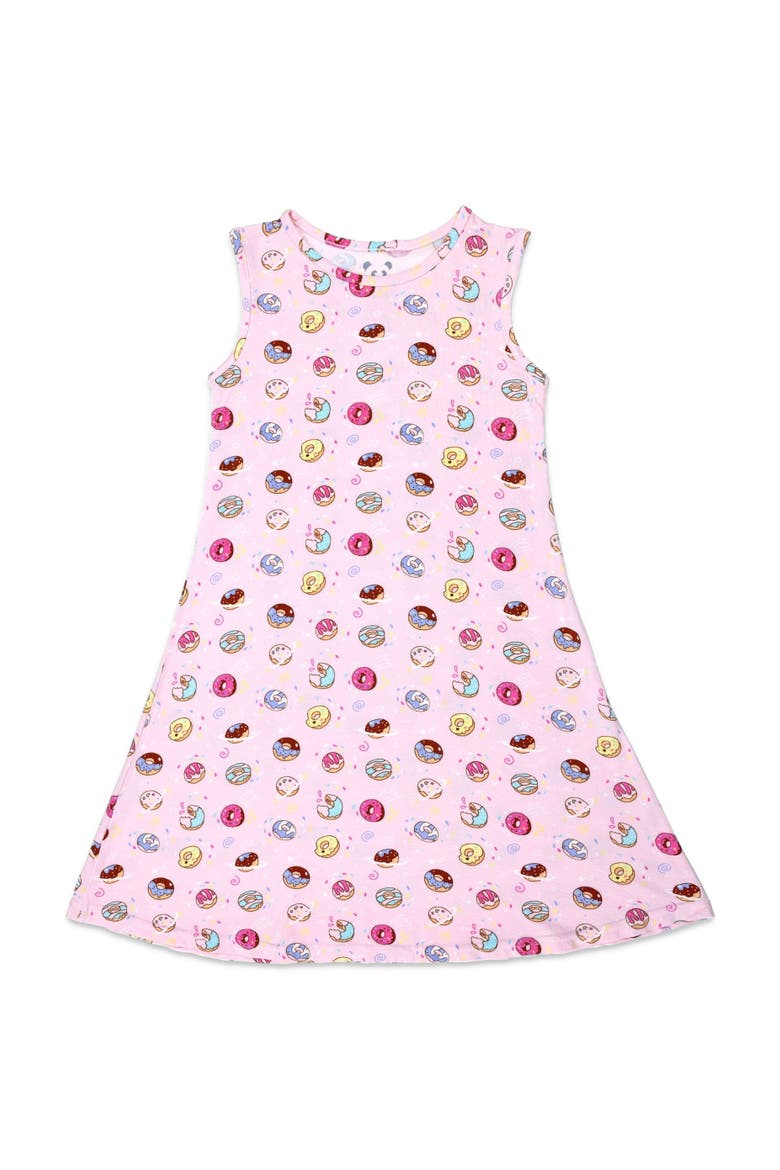 Kids' Pink Space Donut Dress, Main, color, Pink Donut