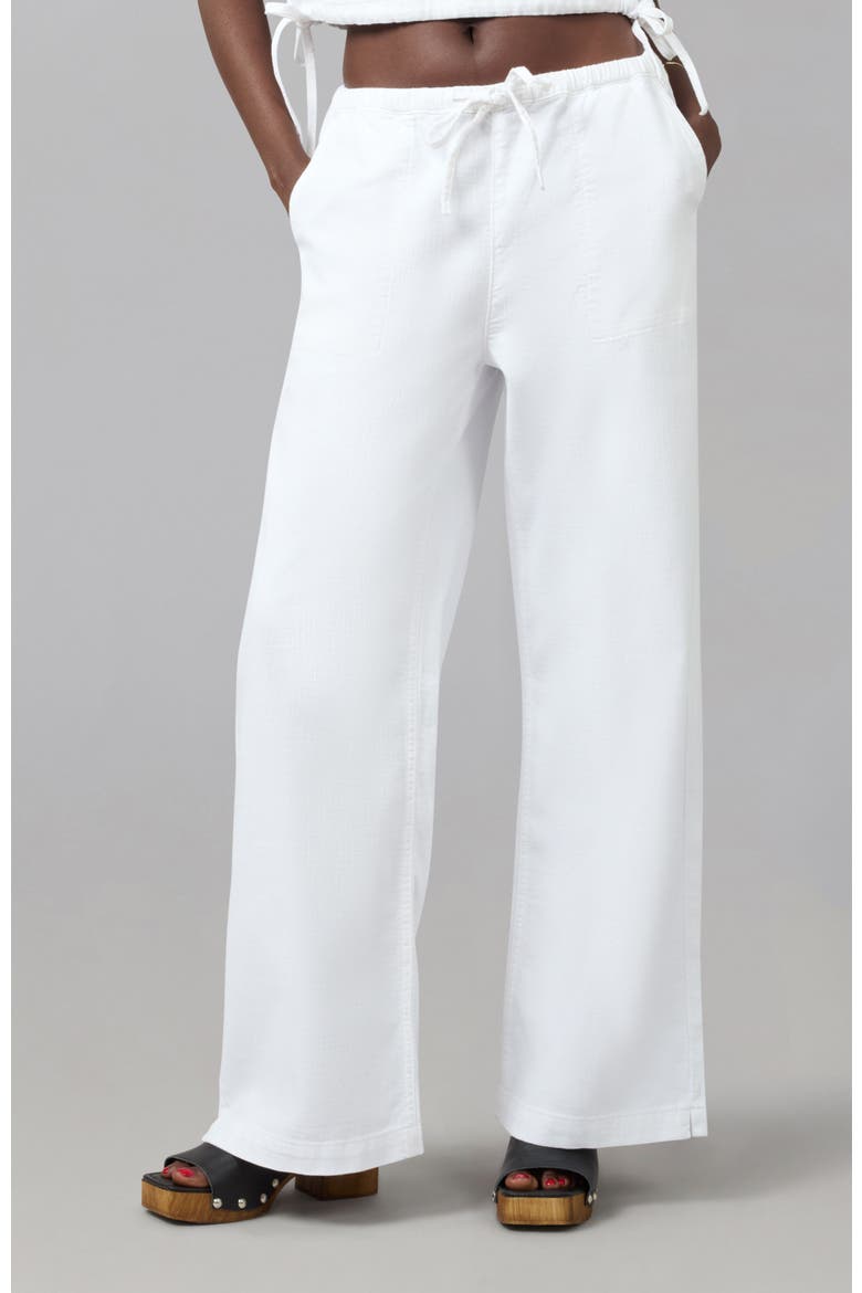 Remy Mid Rise Wide Leg Jeans, Main, color, WHITE
