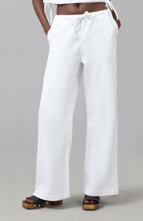 Remy Mid Rise Wide Leg Jeans