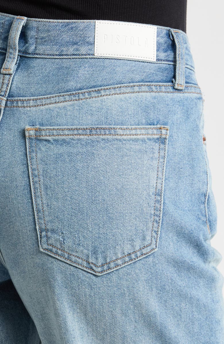 Pistola Hendrix High Waist Wide Leg Jeans, Alternate, color, Apprentice Distress