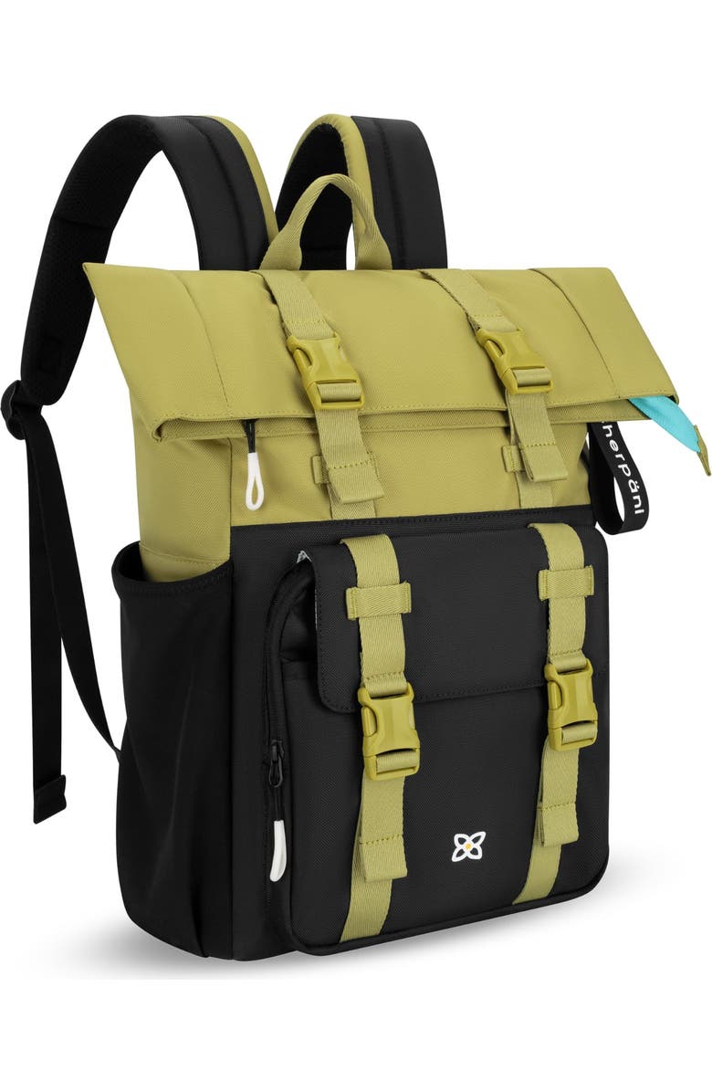 Sherpani Sedona Travel Laptop Backpack, Fits 15 Inch Laptop, Wasabi Stone, Alternate, color, Alchemy