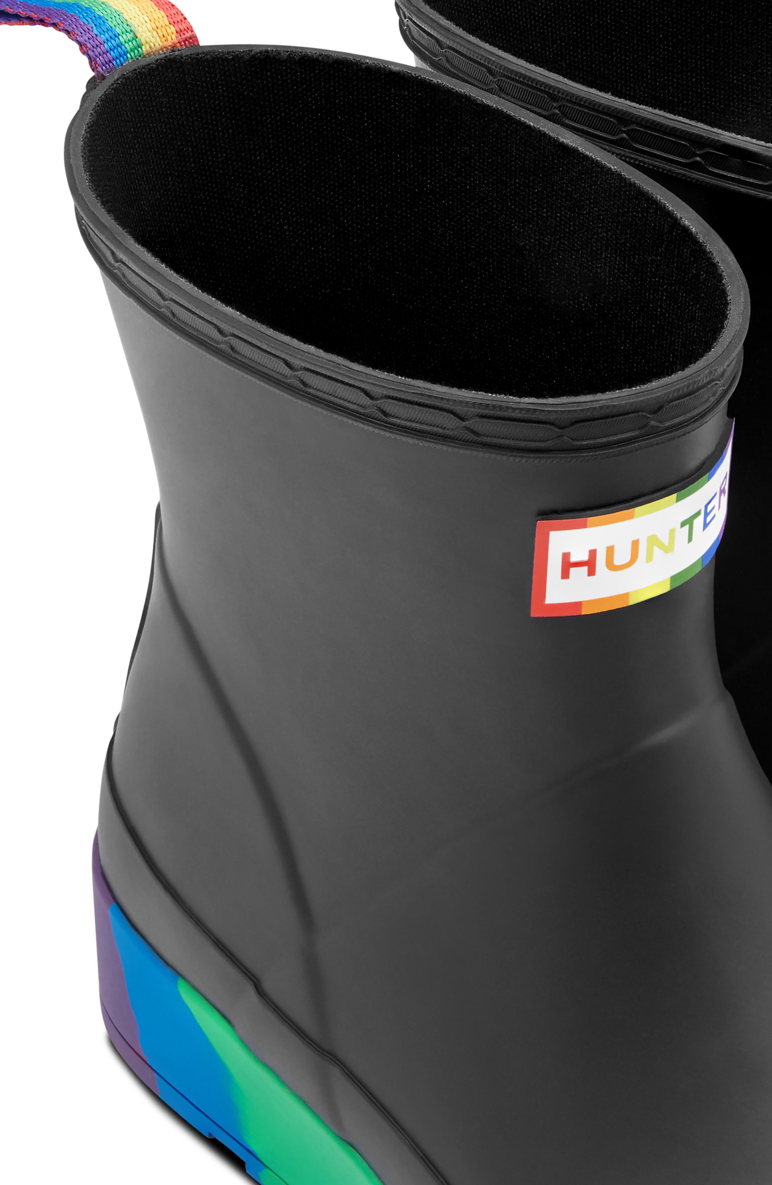 Hunter Original Pride Play Waterproof Rain Boot, Alternate, color, 