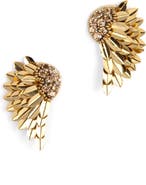 Deepa Gurnani Perry Wing Drop Earrings