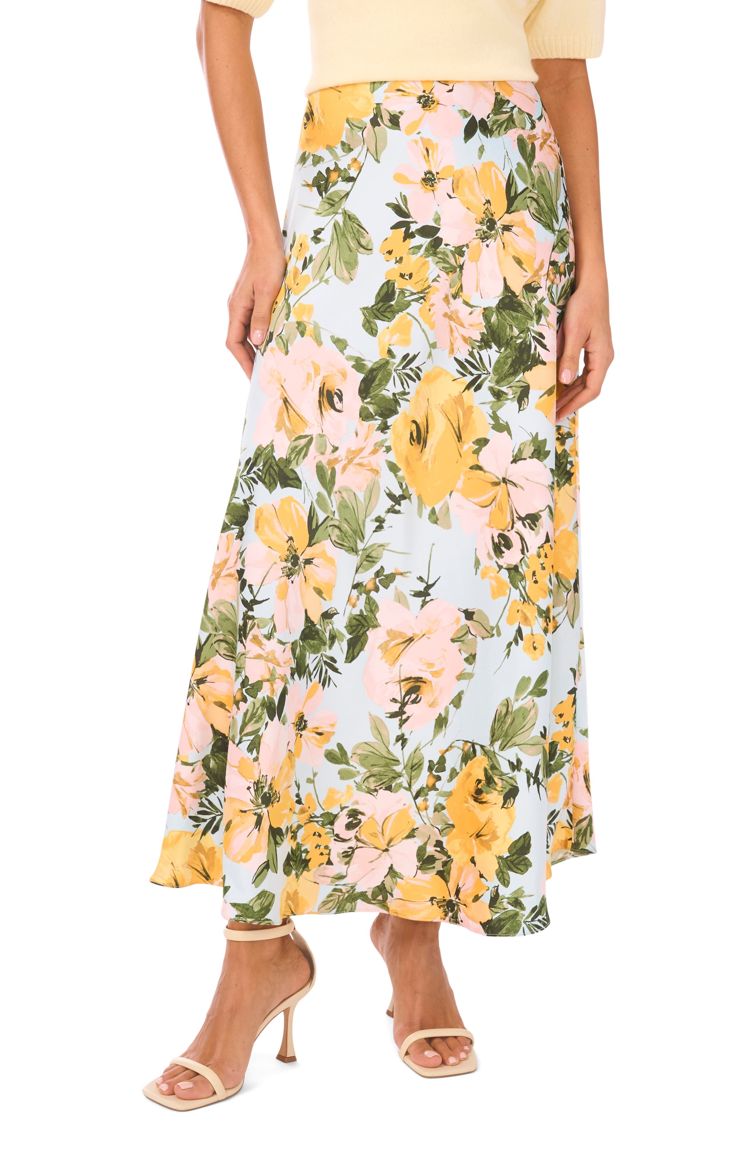1.STATE Bias Maxi Skirt