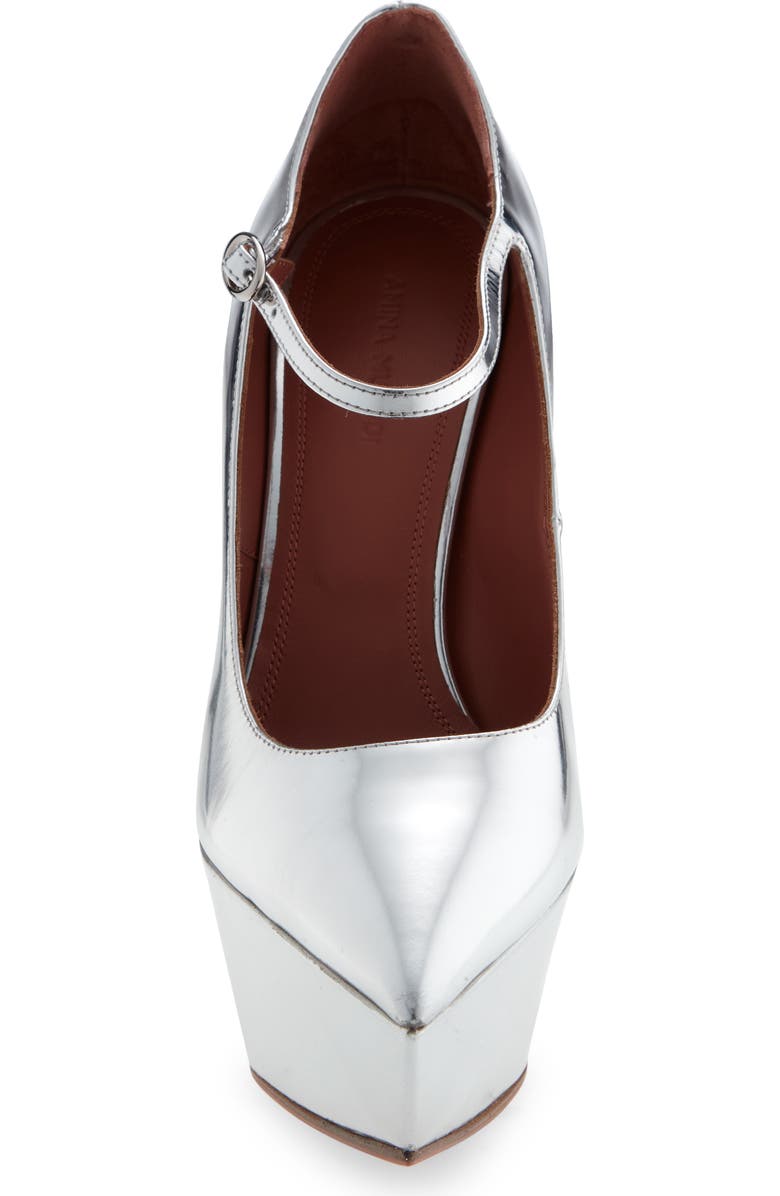 Amina Muaddi Yigit Pointed Toe Platform Pump, Alternate, color,