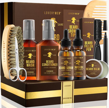 9 Piece Ultimate Beard Care Kit