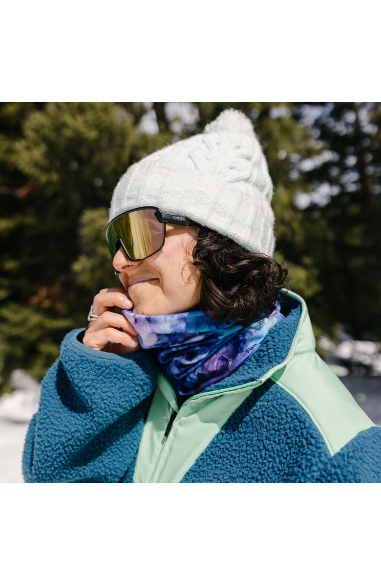 Turtle Fur Emma Winter Hat, Alternate, color, Aqua