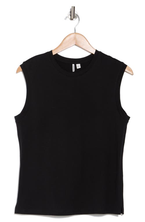 Nordstrom Pima Muscle Tank In Brown
