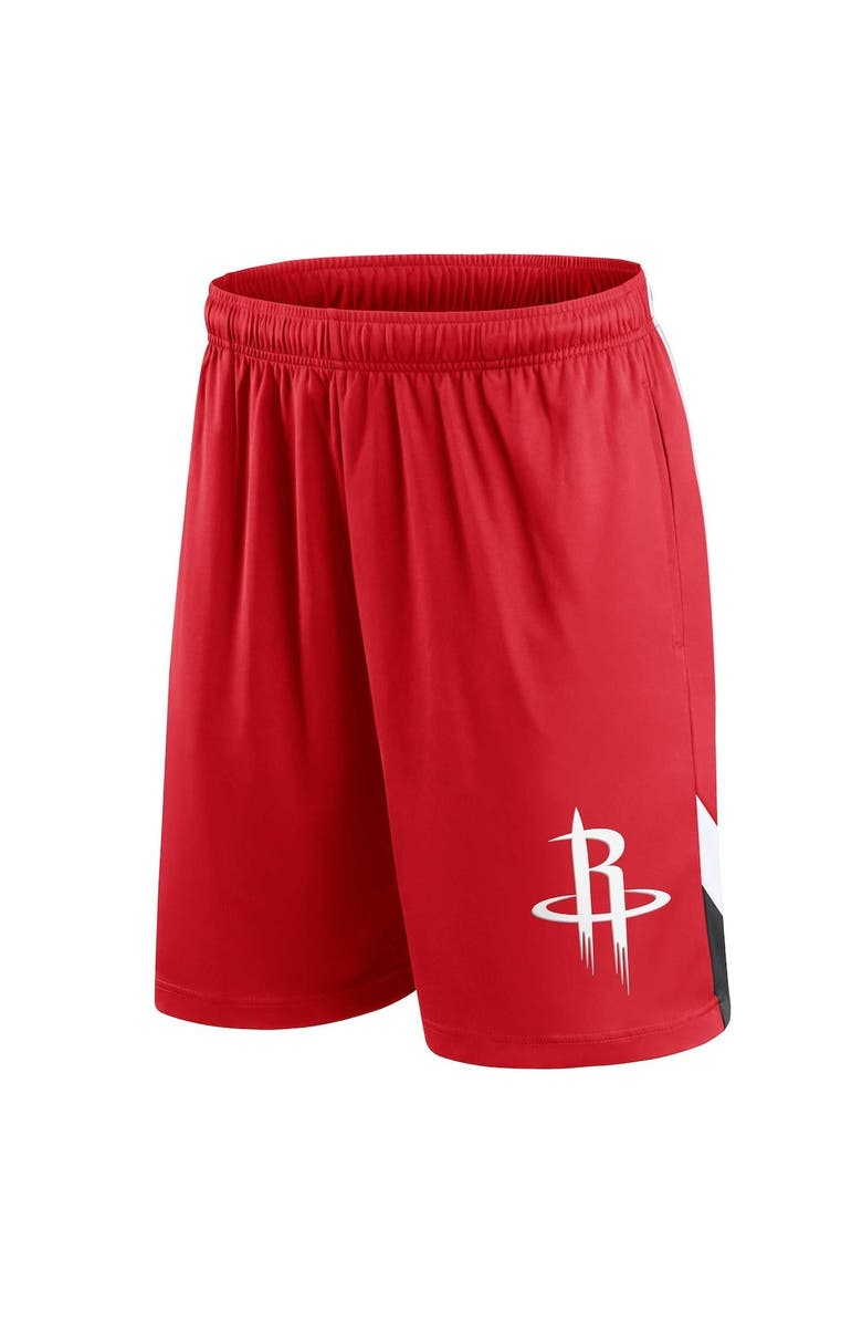 FANATICS Men's Fanatics Branded Red Houston Rockets Slice Shorts, Alternate, color, 