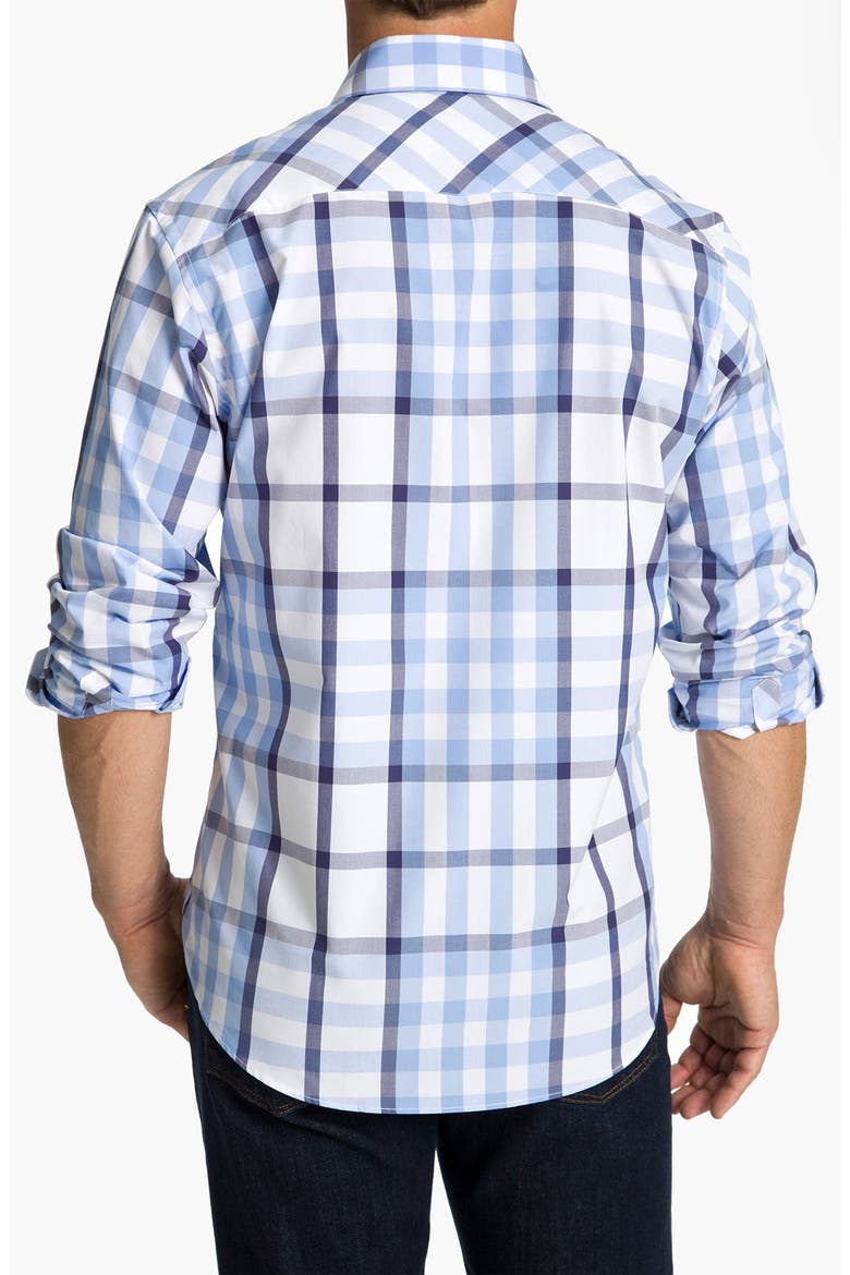 Uomo Classic Fit Sport Shirt, Alternate, color, SKY
