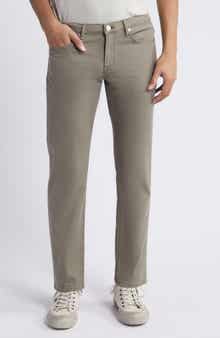FRAME L'Homme Slim Fit Twill Five-Pocket Pants