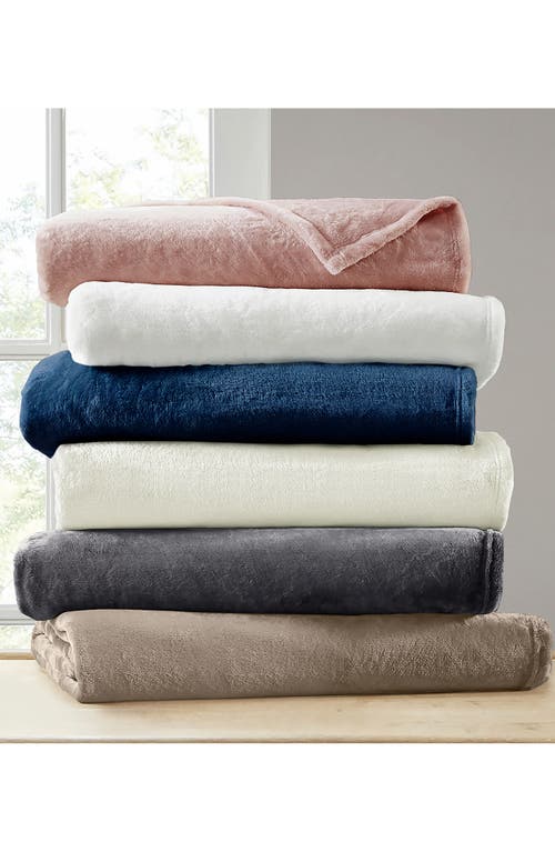 Brookstone Nap Plush Throw Blanket