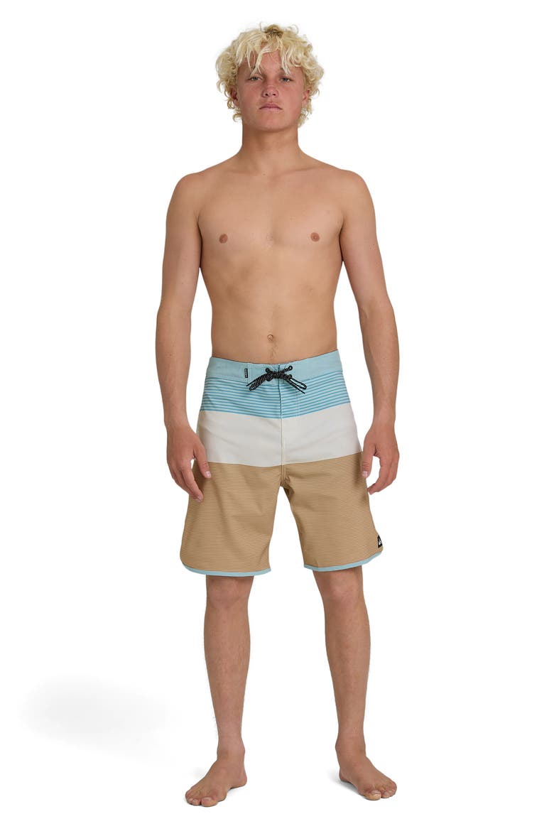 Surfsilk Tijuana Board Shorts, Alternate, color, BONE WHITE