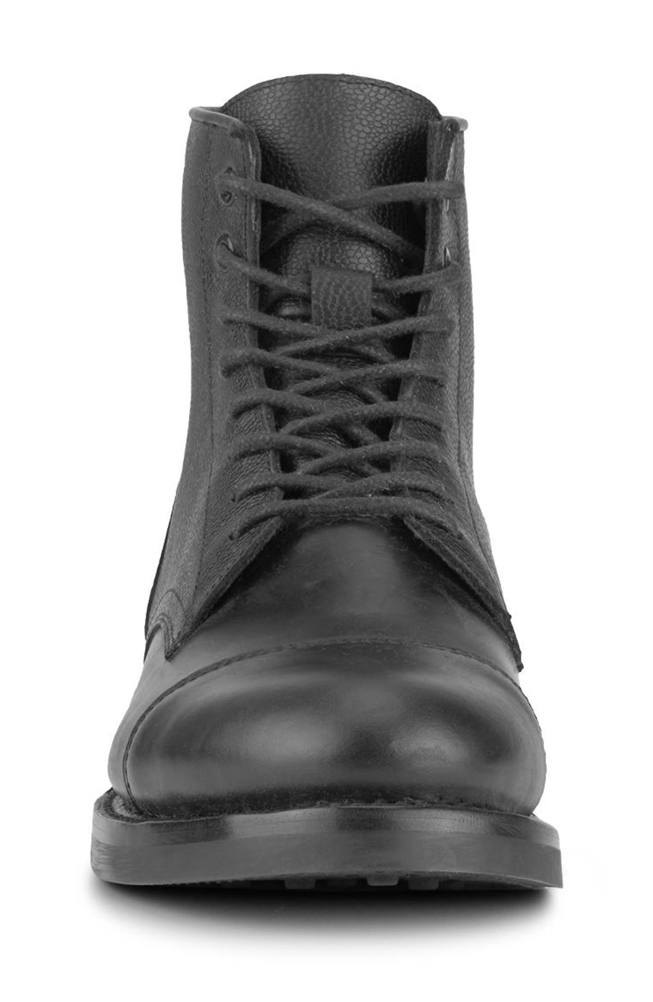 Frye Dylan Cap Toe Boot, Alternate, color, Black