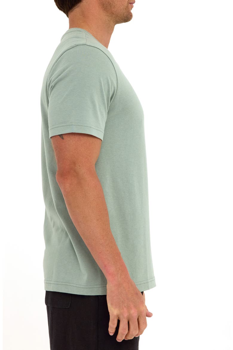 Soft Wash Mountain Range Graphic T-Shirt, Alternate, color, WASABI