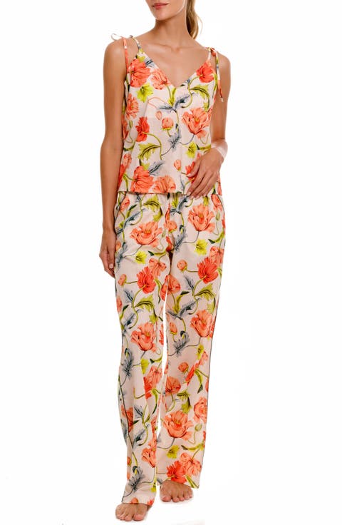 Amelie Floral Cotton Pajamas