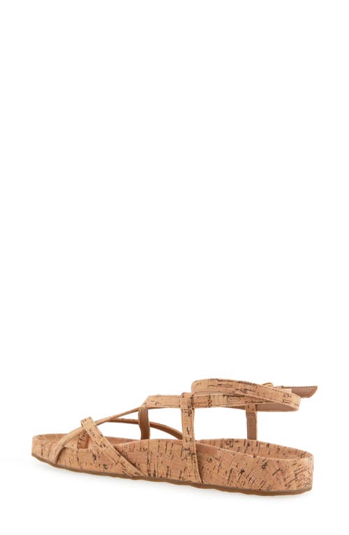 AEROSOLES AEROSOLES LEERA ANKLE STRAP FLAT SANDAL 