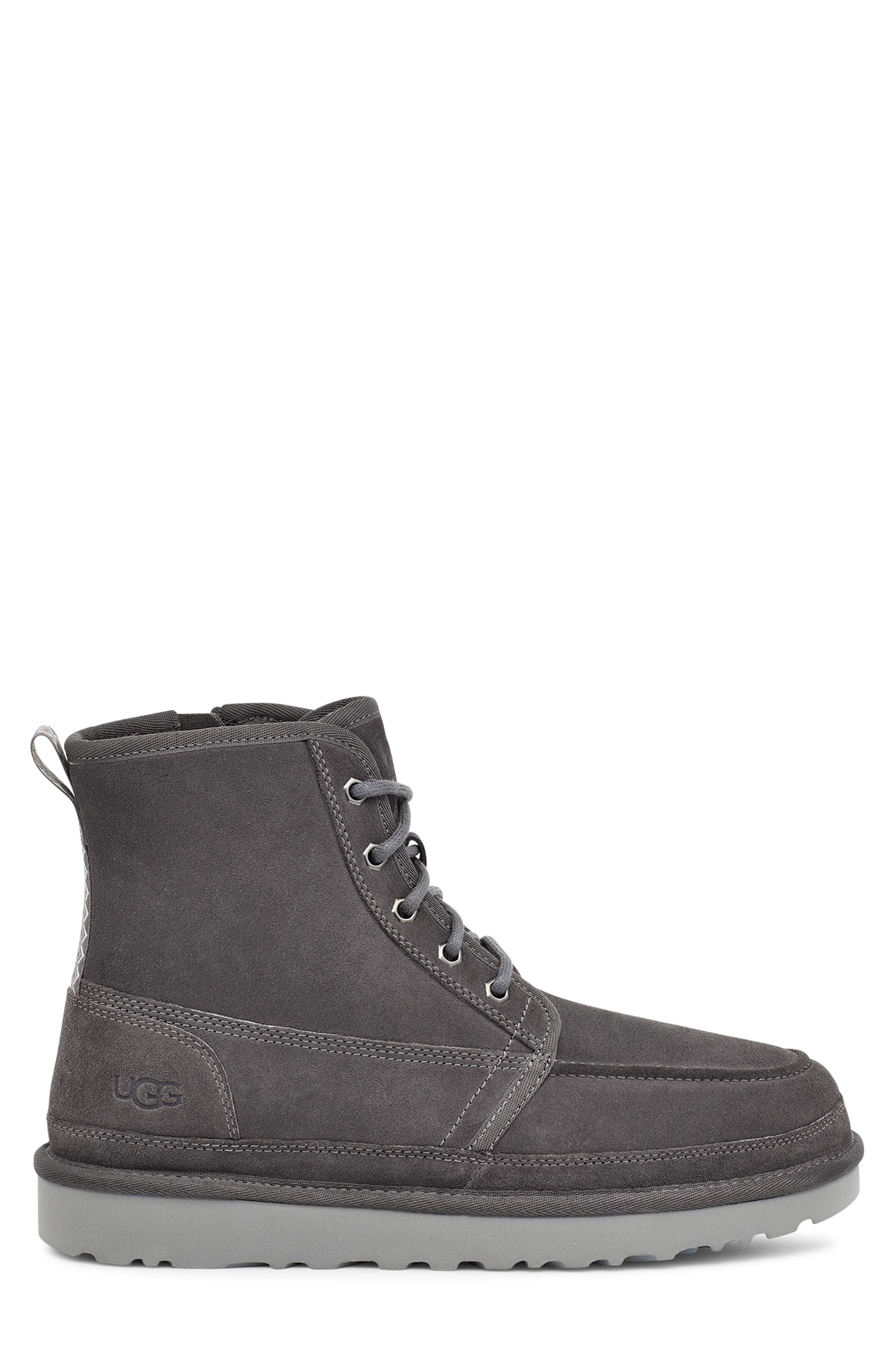 Neumel Suede Boot, Alternate, color, CHARCOAL